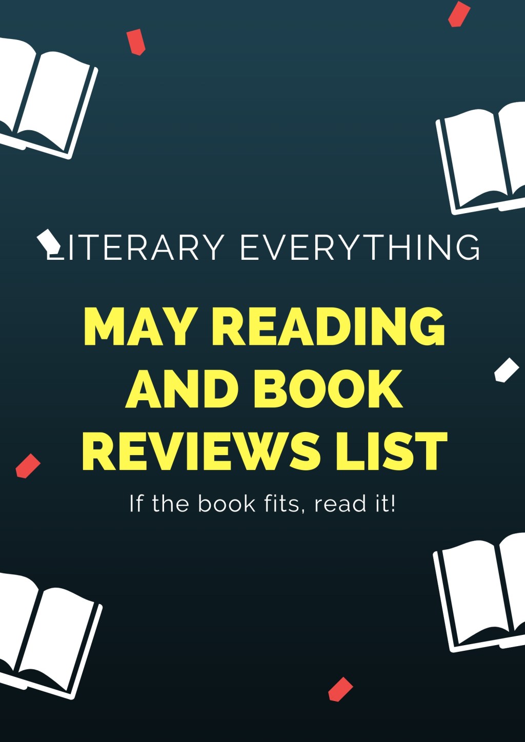 May 2019 Reading and Book Reviews&nbsp;List