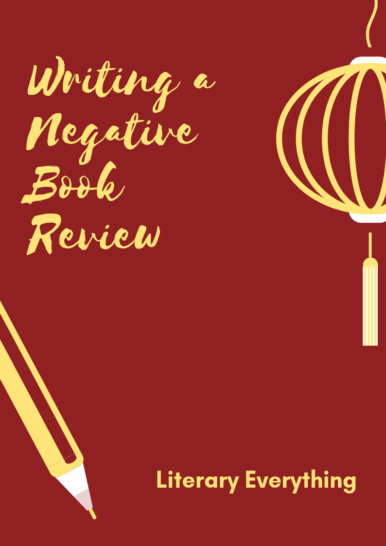 writing a negative book review